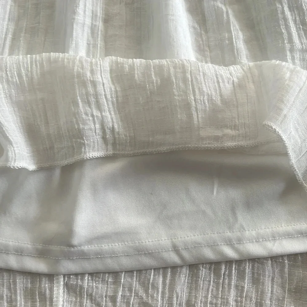 White Boho Dress. J Glee. Size PS - Picture 4 of 8